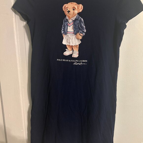 BlueJean jacket Polo Bear Dress - Picture 5 of 5